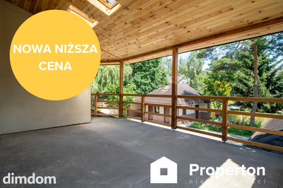 Dom z potencjałem do aranżacji przy lesie sosnowym