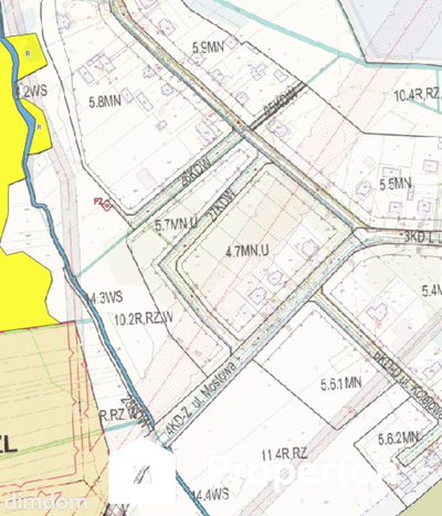 Działki budowlane ul. Kwietna Niewodnica Kościelna - 2