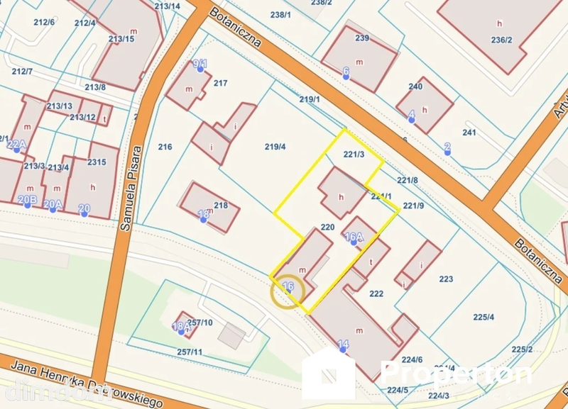 Działka inwestycyjna w Centrum ul. Dąbrowskiego - 109884537.jpg