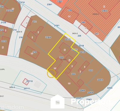 Działka inwestycyjna w Centrum ul. Dąbrowskiego - 2