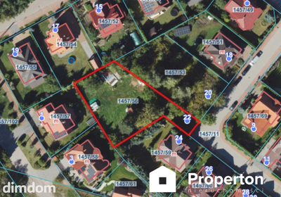 Działka budowlana 1000 m2 z mediami, Bacieczki - 2