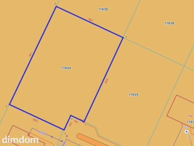 Działka 1298m² Sapowice MPZP media | podział - 4