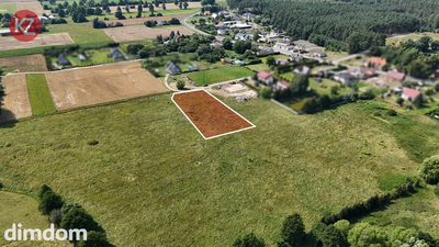 Dzi ałka budowlana 1107 m² | Ługi Ujskie (12 min od Piły) | Woda i kanalizacja NA DZIAŁCE