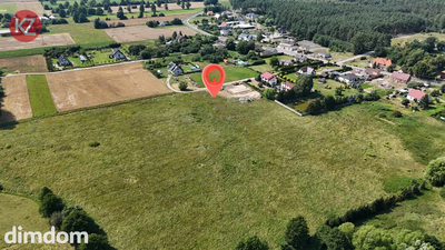 Dzi ałka budowlana 1107 m² | Ługi Ujskie (12 min od Piły) | Woda i kanalizacja NA DZIAŁCE - 2