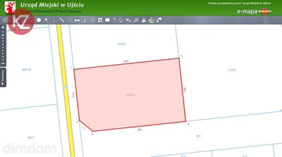 Dzi ałka budowlana 1107 m² | Ługi Ujskie (12 min od Piły) | Woda i kanalizacja NA DZIAŁCE - 5