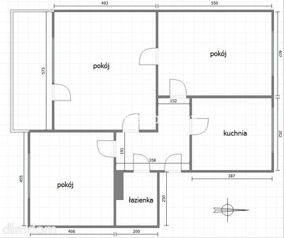 os. oficerskie, 2p/2p, 97m2 na biuro - 2
