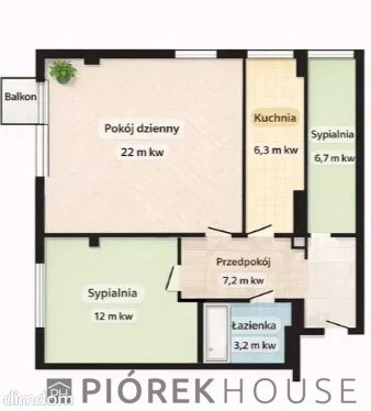 3-pokojowe mieszkanie na Woli - 3