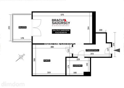 Zadbane 38 m² z balkonem | Piaski Wielkie - 2