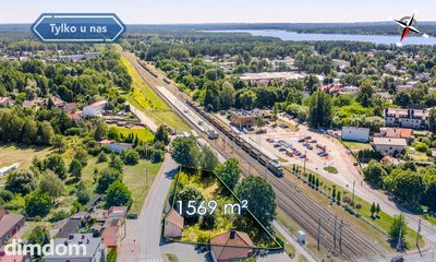 Działka Inwestycyjna centrum Poraja 1 659m2 - 5