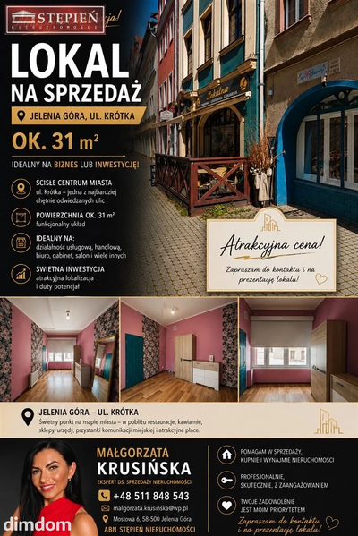 Wyjątkowy lokal usługowy | Gotowy biznes | Jelenia Góra