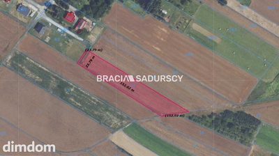 Duża działka z ogromnym potencjałem wzrostu wartości - tylko 1,5 km od węzła S7 i 15 min od Krakowa! - 4