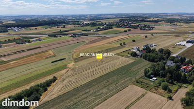 Duża działka z ogromnym potencjałem wzrostu wartości - tylko 1,5 km od węzła S7 i 15 min od Krakowa! - 2