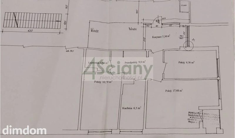 3 pokoje | 64,45 m² | Mokotów | Bernardyńska | Do własnej aranżacji - 114865734.jpg