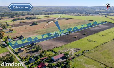 Duża działka budowlana Pabianice gm. Janów - 2