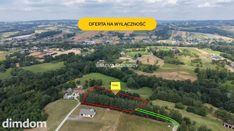Wyjątkowa polana z potencjałem rezydencjonalnym i inwestycyjnym - 49 arów w malowniczej Łąkcie Górnej (MNU) - dd_c43ea97e_zs_BS5-GS-316692_1.jpg