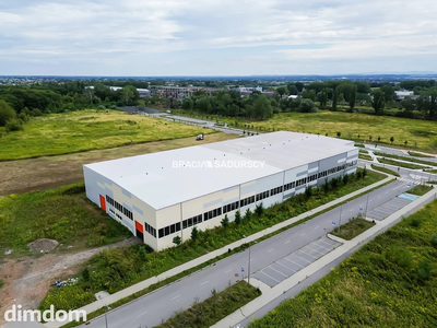 Hala produkcyjna z suwnicami