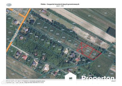 Działki budowlane 1600 m2, 20 km od Warszawy