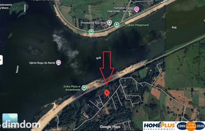 Domek z basenem za wałem Bugu przy plaży Arciechów - 2