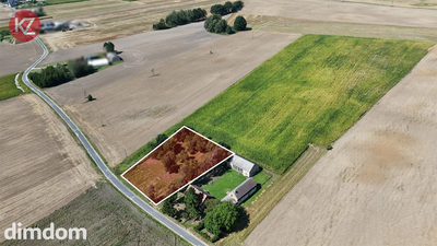 Duża działka na sprzedaż (2661 m²) w Rudnej k. Złotowa - 3