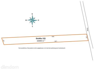 Działka rolna 1.6 ha - 2