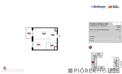 2-pokojowe mieszkanie na Mokotowie