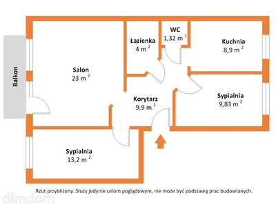OKAZJA!! 70,8 m², 3 Rozkładowe Pokoje za 6313zł/m - 3