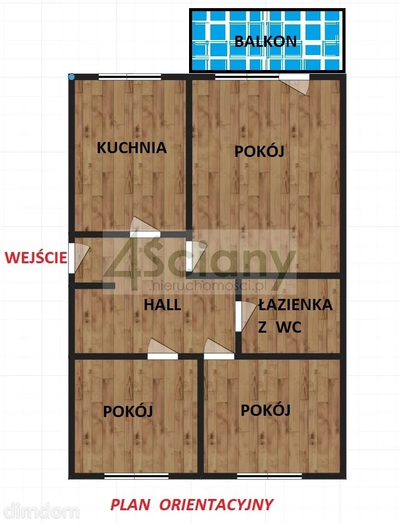 CICHE I USTAWNE 3 POKOJE W MYSIADLE !!! - 4