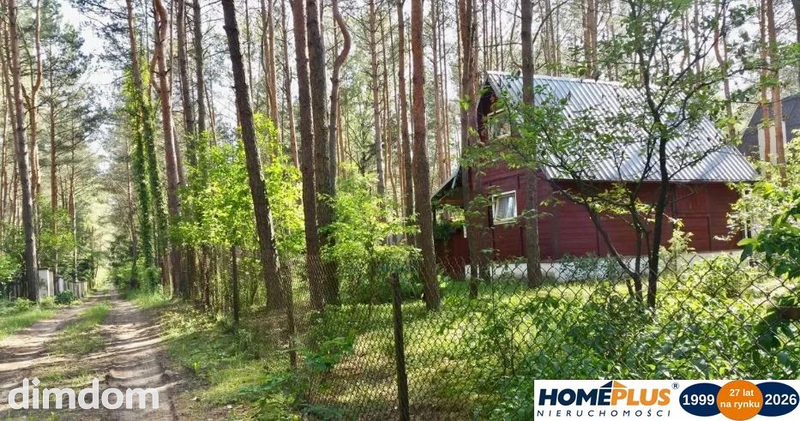 Domek letniskowy w lesie blisko rzeki i Zegrza. - 113490194.jpg