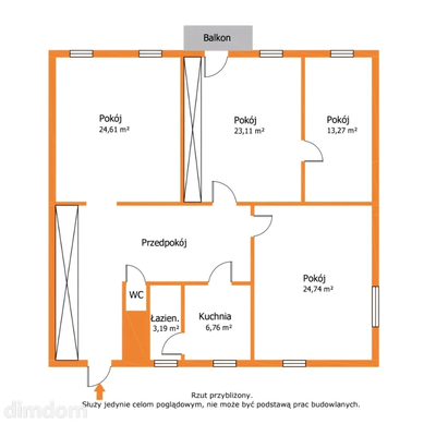 127 m2 , 4 pokoje z balkonem przy Parku Miejskim - 4
