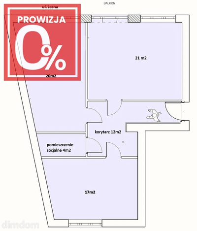 Lokalu biurow. 73 m², pierwszy wynajem po remoncie - 3