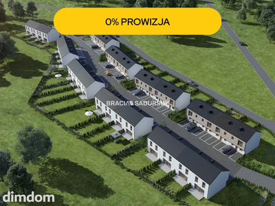 Gotowy dom szeregowy z ogródkiem | 2 m.p.