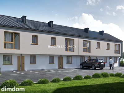 Gotowy dom szeregowy z ogródkiem | 2 m.p. - 4
