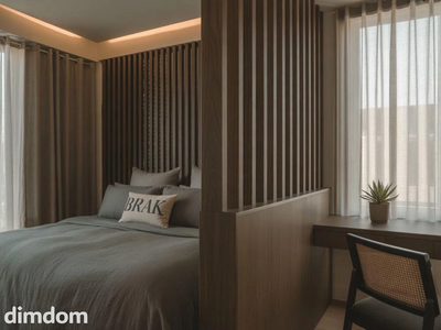 Kawalerka balkon, wnęka sypialniana, m. post. - 4