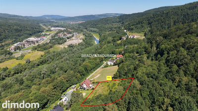 Twój azyl pod lasem z widokiem na góry - widokowa działka budowlano-rolna 3 012 m² | Sucha Beskidzka, os. Garce - 2