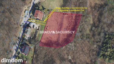 Twój azyl pod lasem z widokiem na góry - widokowa działka budowlano-rolna 3 012 m² | Sucha Beskidzka, os. Garce - 4
