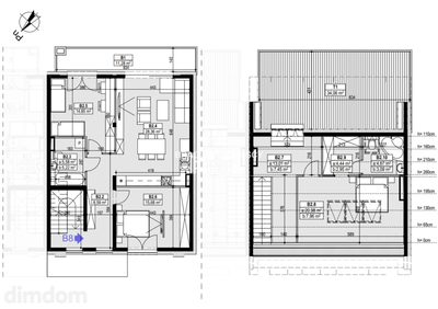 Zalesie/ 4 pok Apartament 73m / Ogródek/ 2xparking - 3