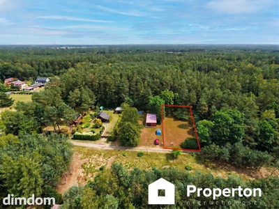 Urokliwa działka z Warunkami Zabudowy 1260m2 - 3