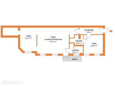 Cicha kamienica w centrum! 107 m² po remoncie - 2