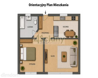 Klimatyczne 2 pokoje na Woli w Kamienicy - 2
