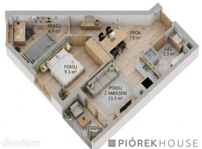 3-pokojowe mieszkanie na Białołęce - 3