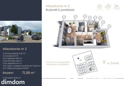 Apartament 71,38 m² | Jezioro Żywieckie - 2