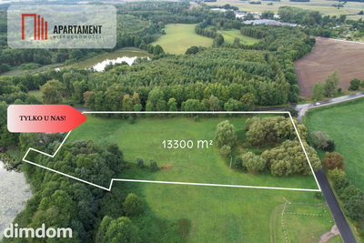 Działka budowlana z linią brzegową jeziora Dużego - 2