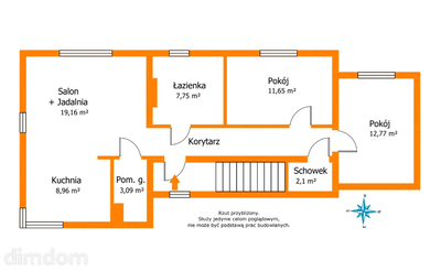 bezczynszowe mieszkanie 83m² z ogródkiem 104m² - 2