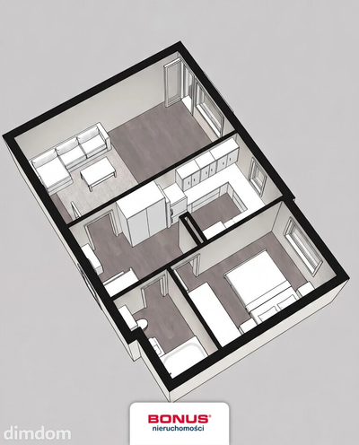 2 pokoje/po odświeżeniu/widok na las - 4