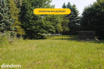 Widokowa działka budowlana w Gorzkowie