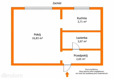 Kawalerka do remontu - 2