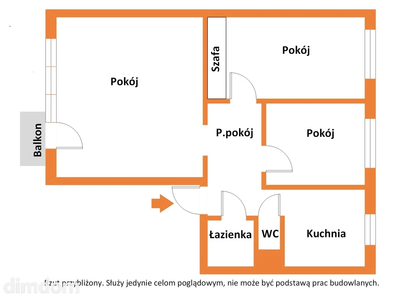 Jasne, rozkładowe mieszkanie 3-pokojowe w Zgierzu - 2