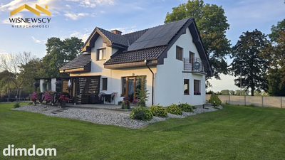 Dom 123,4 m² na działce 3851 m² – Kławki