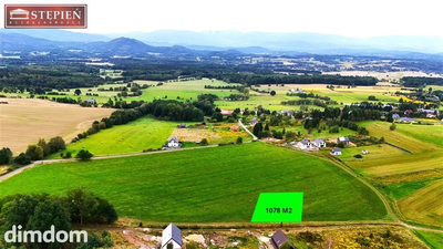 Działka MN 1078 m² – niepowtarzalny widok na góry