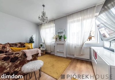Dwupoziomowe mieszkanie na Włochach